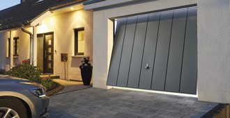 Porte de garage basculante Hörmann (Rogister-Lacroix à Liège) Porte de garage basculante Hörmann (Rogister-Lacroix à Liège)